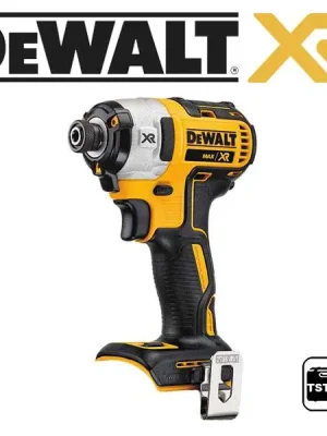 DCF887NT Aku rázový utahovák bezuhlíkový 1/4" 18V - pouze tělo, kufr TStak, DeWALT