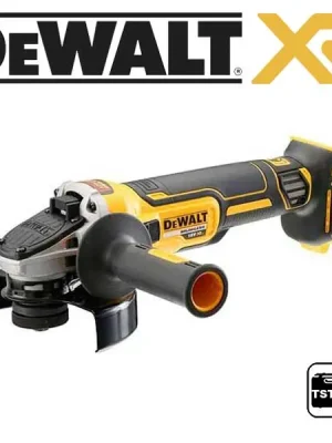 DCG405NT Aku úhlová bruska 125mm, bezuhlíková 18V - pouze tělo, kufr TStak, DeWALT