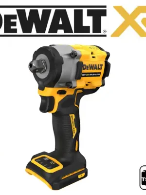 DCF922NT Aku rázový utahovák bezuhlíkový 1/2" 18V - pouze tělo, kufr TStak, DeWALT