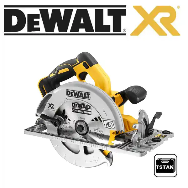 DCS572NT Aku kotoučová pila, bezuhlíková 18V - pouze tělo, kufr TStak, DeWALT
