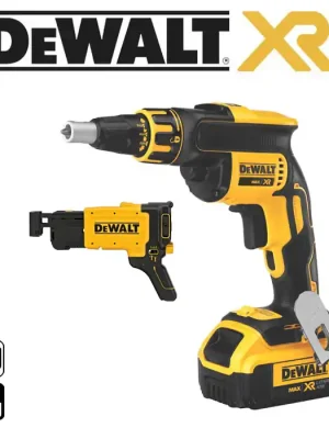 DCF620P2K Aku sádrokartonářský šroubovák bezuhlíkový + zásobník 18V/5,0Ah Li-Ion, DeWALT