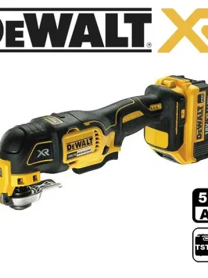 DCS356P2 Aku oscilační multi nářadí bezuhlíkové 18V 2x 5,0Ah Li-Ion, kufr TStak, DeWALT