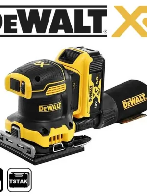DCW200P2 Aku vibrační bruska, bezuhlíková 18V 2x 5,0Ah Li-Ion, kufr TStak, DeWALT