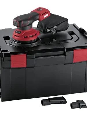 ORE 3-150 18-EC Aku excentrická bruska 150mm, bezuhlíková 18V - pouze tělo, kufr, Flex