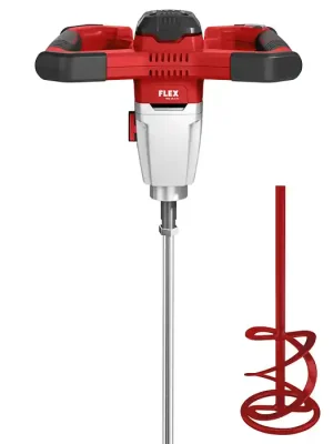 MXE 18.0 EC + HP2 120 Aku míchadlo 2-rychlostní bezuhlíkové 18V - pouze tělo, Flex