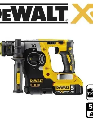 DCH273P2T Aku kladivo SDS-Plus kombi bezuhlíkové 18V 2x 5,0Ah Li-ion AVC kufr TStak DeWALT