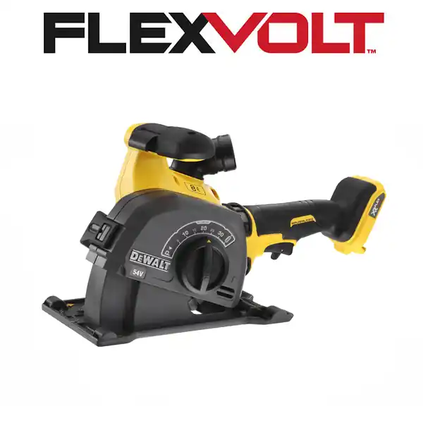 DCG200NT Aku drážkovačka 125mm, 54V Flexvolt - pouze tělo, kufr TStak DeWalt