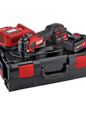 MT 18.0-EC/5.0 Set Aku oscilační multi nářadí bezuhlík 18V 2x 5,0Ah, kufr L-BOXX, Flex