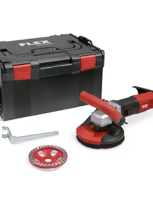 LDE 16-8 125 R, Kit Turbo-Jet II Sanační bruska s variabilními otáčkami 125mm,1600W, Flex