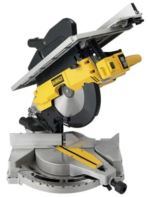D27113 Kombinovaná stolní a pokosová pila, 305x30mm, 1600W, XPS světelný systém, DeWalt