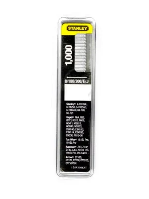 Hřebíky kolářské 25mm 1000ks Typ 8/300/E/J Stanley 1-SWKBN100T