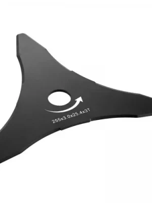 DT20653 Nůž třízubý 255mm pro křovinořez, strunovou sekačku DCM571 54V DeWALT