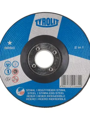 Kotouč řezný na nerez/ocel 115x1,0x22,2mm Basic Inox, Tyrolit