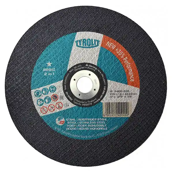 Kotouč řezný na nerez/ocel 230x1,9x22,2mm Basic Inox, Tyrolit