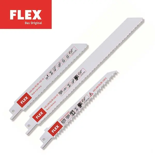 RS/Bi Set VE3 Plátky do mečové pily, sada 3ks, 150-230mm, Flex