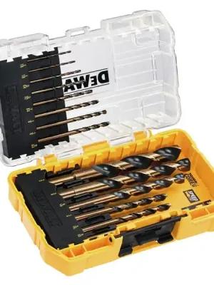 Sada vrtáků do kovu HSS-G Black and Gold, 14-ti dílná, DT70727 DeWalt