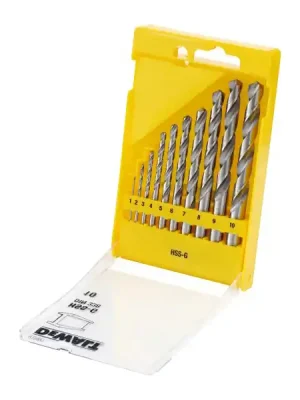 Sada vrtáků do kovu HSS-G 10-ti dílná, DT5921 DeWalt