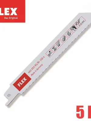 RS/Bi-150 14 VE5 Plátky do mečové pily 5ks, 150mm, kov, Flex