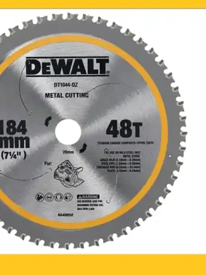 Pilový kotouč 184x2,0x20mm, SK48, 0° - na kov/ocel, DT1044 DeWalt
