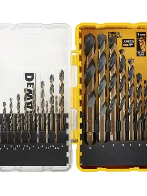 Sada vrtáků do kovu HSS-G Black and Gold, 23-ti dílná, DT70729 DeWalt