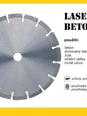 Dia kotouč Laser Beton 115mm, Distar
