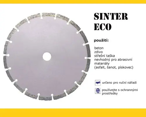Dia kotouč SINTER ECO 230mm, Distar