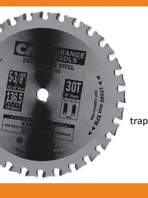 Pilový kotouč 160,0x1,8x20mm, SK40 TCG   0°    - na kov/ocel, nerezová ocel, CMT