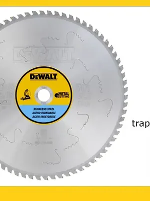 Pilový kotouč 355x2,2x25,4mm, SK90, TCG, 10° nerezová ocel, DT1922, DeWalt