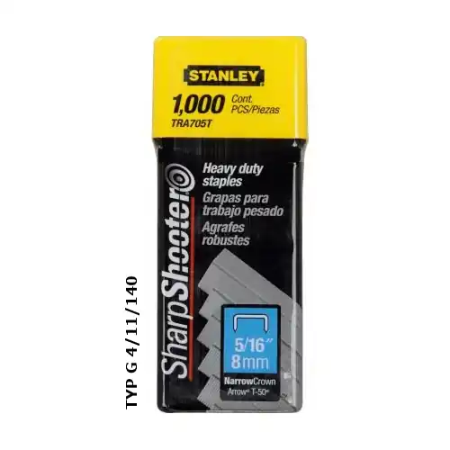 Sponky G 8mm 1000ks Typ G 4/11/140 STANLEY 1-TRA705T