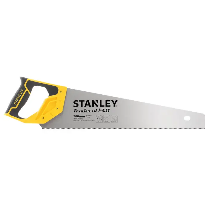 Pila ruční 500mm 8TPI, STHT20350-1, Tradecut 3.0 Stanley