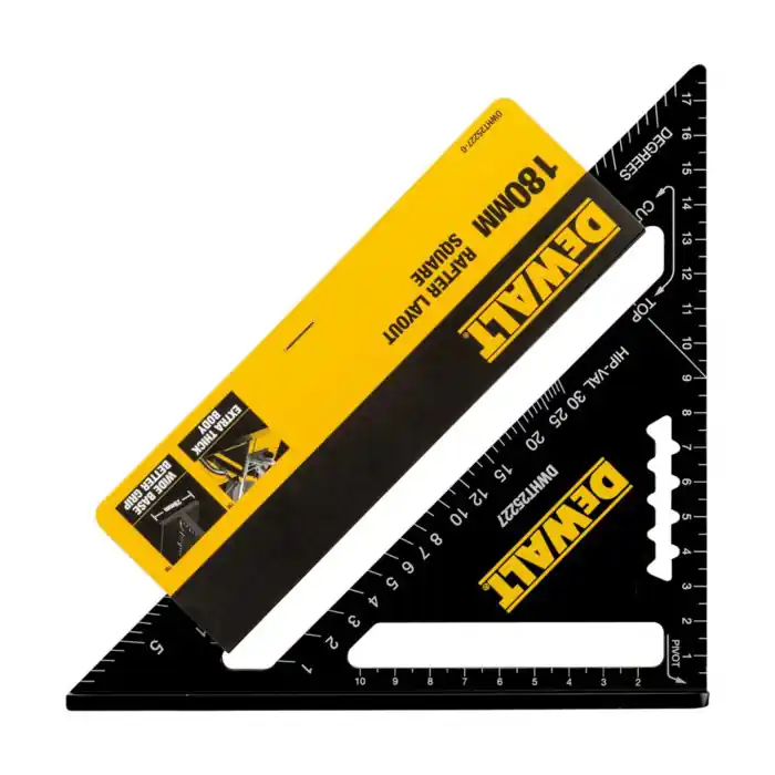 Úhelník pro tesaře 18 cm DWHT25227-0 DeWALT