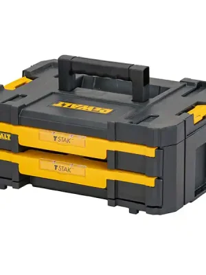 DWST1-70706 Kufr plastový TSTAK Box IV, 2x zásuvka, DeWALT