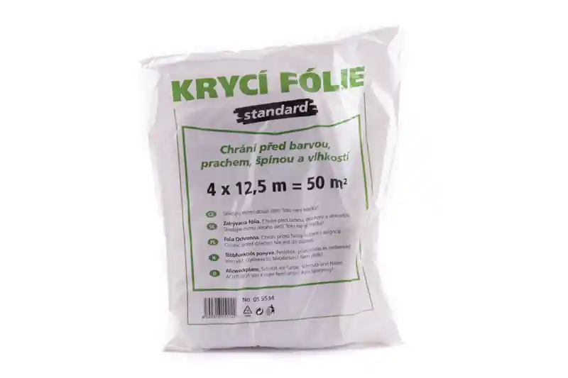 Folie mikro 6my 4x12,5m standard