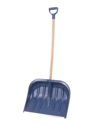 Hrablo Pl stand. 49cm modré/dř.násada