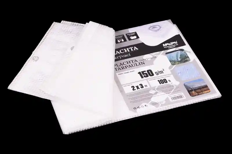 Plachta 150g PRůHLEDNÁ 2x3m