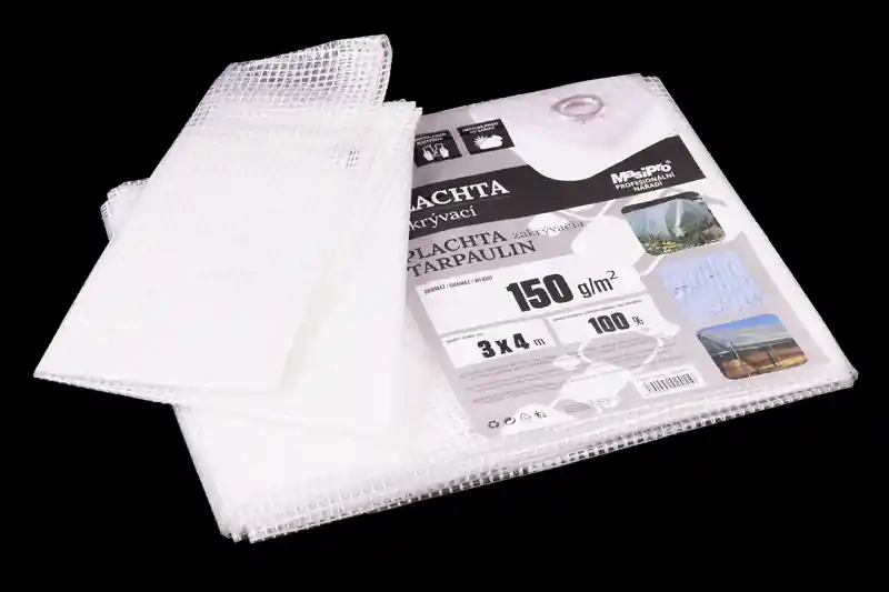 Plachta 150g PRůHLEDNÁ 3x4m