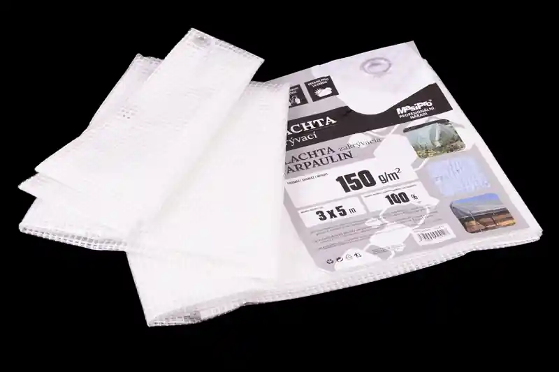 Plachta 150g PRůHLEDNÁ 3x5m