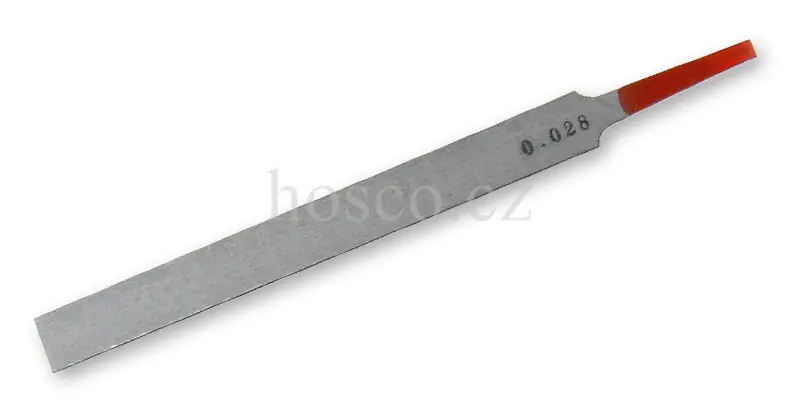 Jednostranný pilník 0.028
