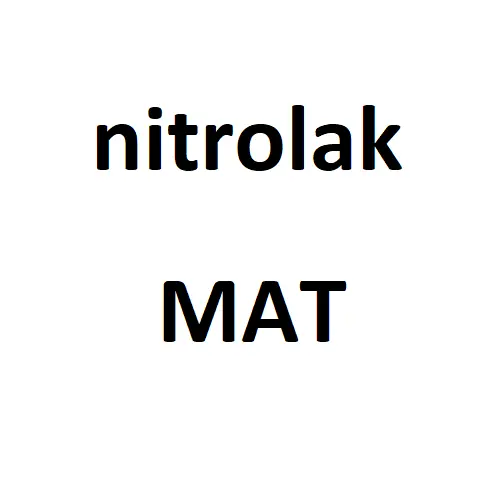 Nitrocelulózový lak na kytary - MAT