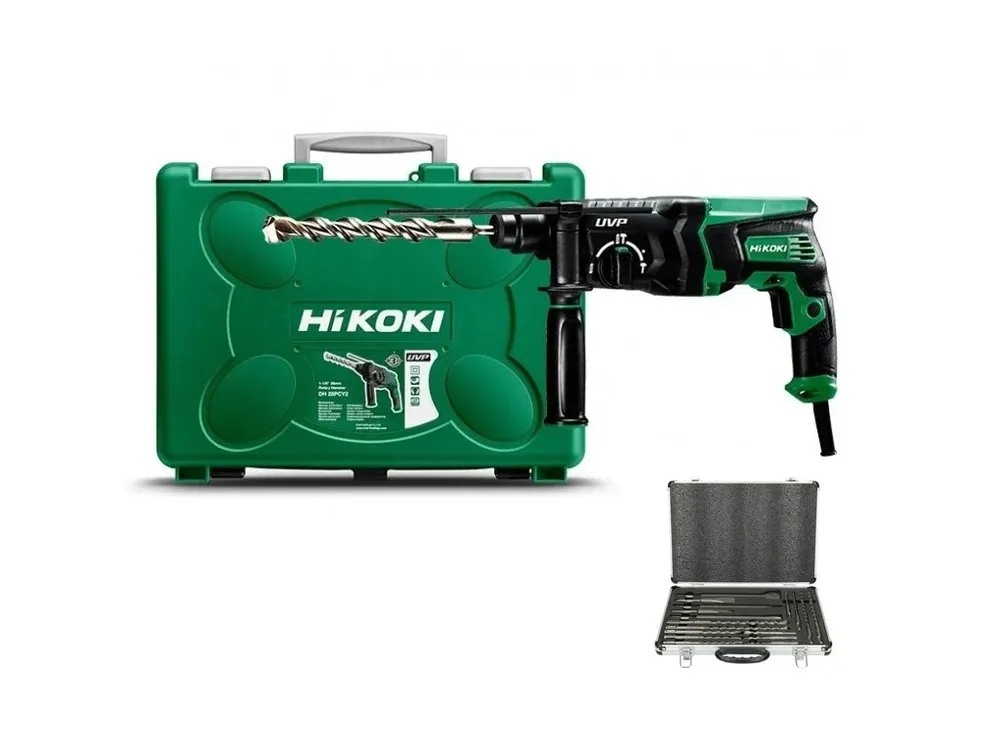 Kladivo vrtací/sekací HiKOKI / Hitachi DH28PCY2 + sada 402555