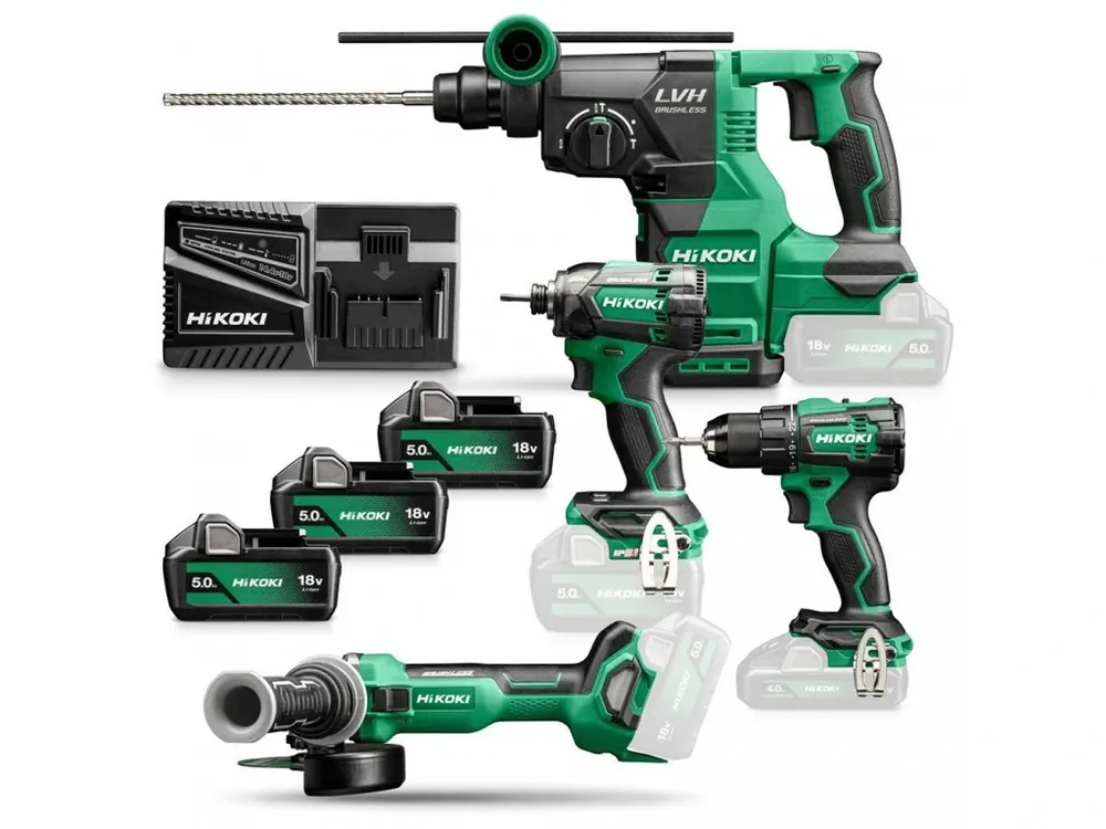 HiKOKI / Hitachi KC18DEWHZ 4-dílný set