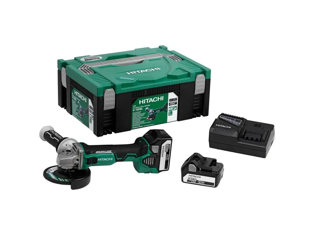 Aku úhlová bruska HiKOKI / Hitachi G18DBL