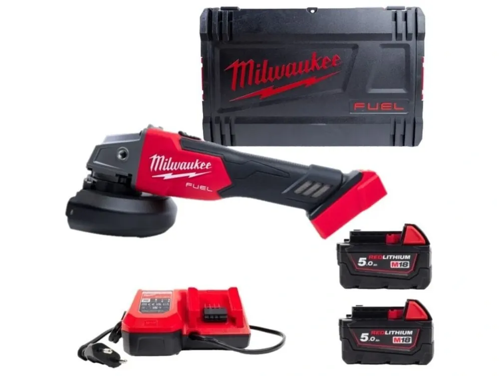 Aku úhlová bruska Milwaukee M18 FSAG125X-502X