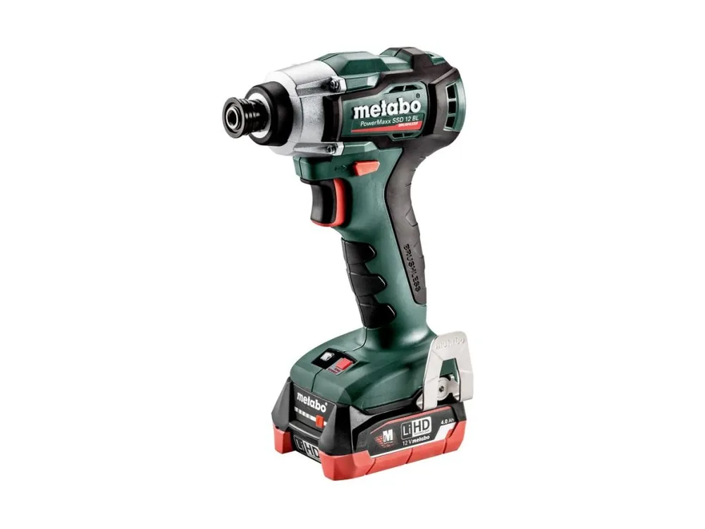 Metabo PowerMaxx SSD 12 BL 2x4,0Ah LiHD, kufr 601115800