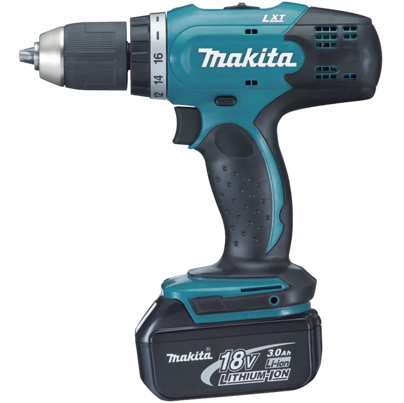 Makita aku vrtací šroubovák Li-ion LXT 18V/3,0Ah, DDF453SFE