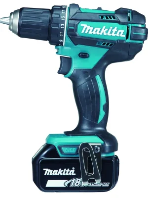Makita aku vrtací šroubovák Li-ion LXT 18V/3,0 Ah, DDF482RFJ
