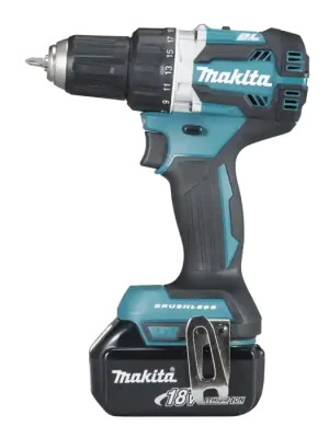 Makita aku bezuhlíkový šroubovák Li-ion LXT 18V, 3,0 Ah, Makpac, DDF484RFJ
