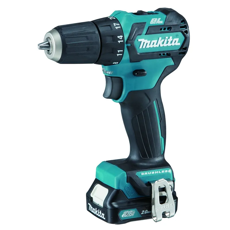 Makita aku bezuhlíkový šroubovák Li-ion CXT 12V/2,0Ah, DF332DSAE