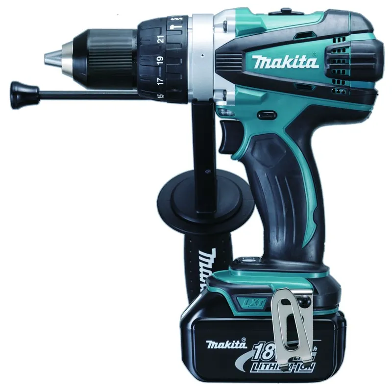 Makita aku příklepový šroubovák Li-ion LXT 18V/5,0 Ah, Makpac, DHP458RTJ