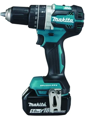 Makita aku bezuhlíkový příklepový šroubovák Li-ion LXT 18V 3,0 Ah, Makpac, DHP484RFJ